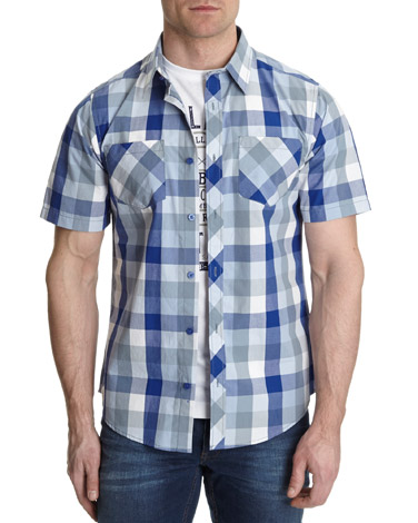Slim Western Check With T-Shirt